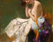 Pino Daeni painting - 皮诺·丹尼尔